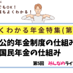 よくわかる年金特集第1回